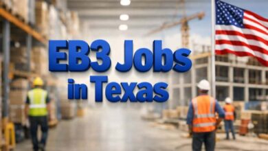 EB3 Jobs in Texas