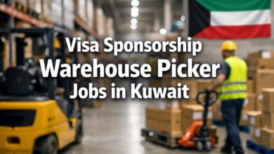 Visa Sponsorship Warehouse Picker Jobs in Kuwait