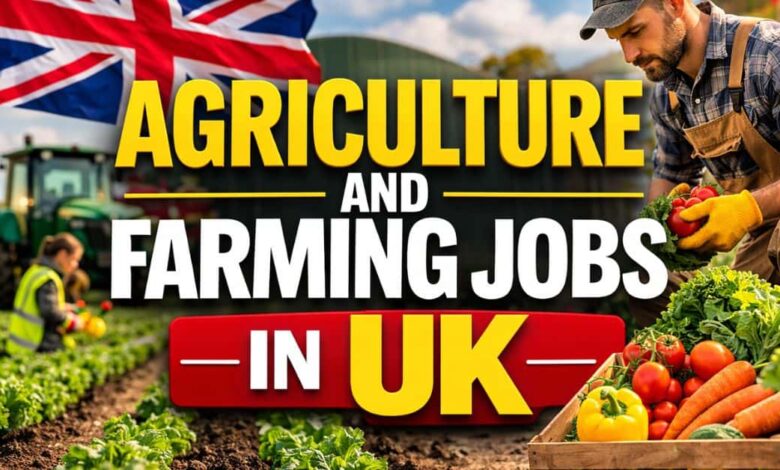 Agriculture and Farming Jobs in UK