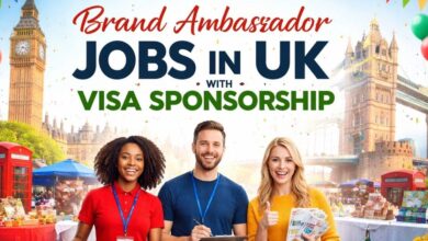 Brand Ambassador Jobs in UK with Visa Sponsorship
