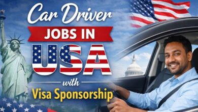 Car Driver Jobs in USA with Visa Sponsorship