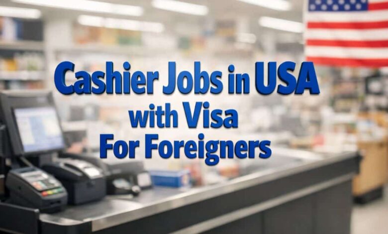 Cashier Jobs in USA with Visa For Foreigners