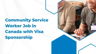 Community Service Worker Job in Canada