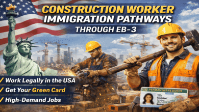 Construction Worker Immigration Pathways Through EB 3USA 2026