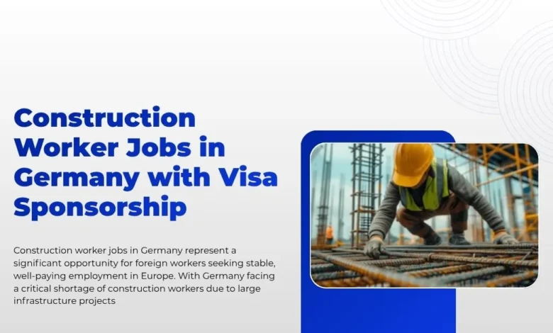 Construction Worker Jobs in Germany