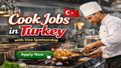Cook Jobs in Turkey with Visa Sponsorship