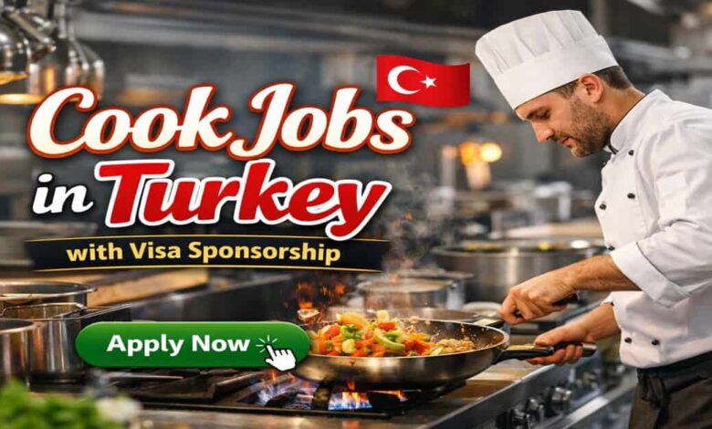 Cook Jobs in Turkey with Visa Sponsorship