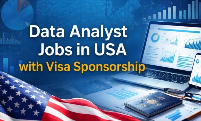 Data Analyst Jobs in USA with Visa Sponsorship