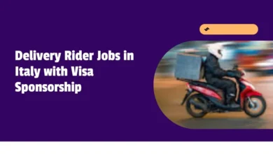 Delivery Rider Jobs in Italy