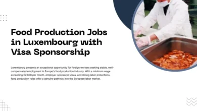 Food Production Jobs in Luxembourg