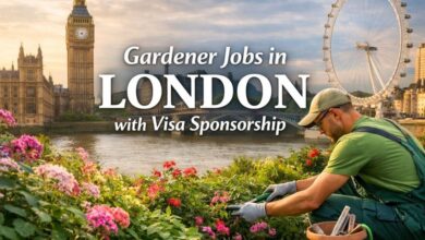 Gardener Jobs in London with Visa Sponsorship
