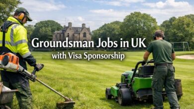 Groundsman Jobs in UK with Visa Sponsorship