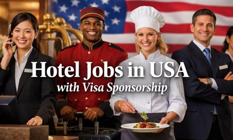 Hotel Jobs in USA with Visa Sponsorship
