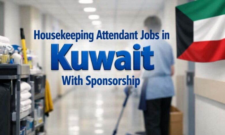 Housekeeping Attendant Jobs in Kuwait With Sponsorship