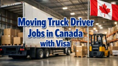 Moving Truck Driver Jobs in Canada with Visa