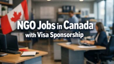 NGO Jobs in Canada with Visa Sponsorship