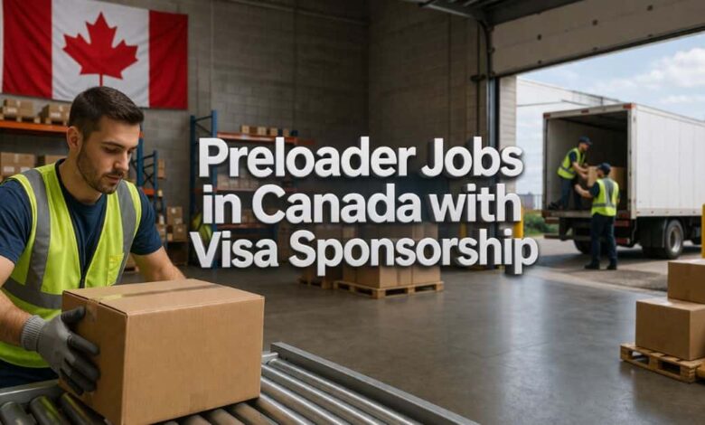 Preloader Jobs in Canada with Visa Sponsorship