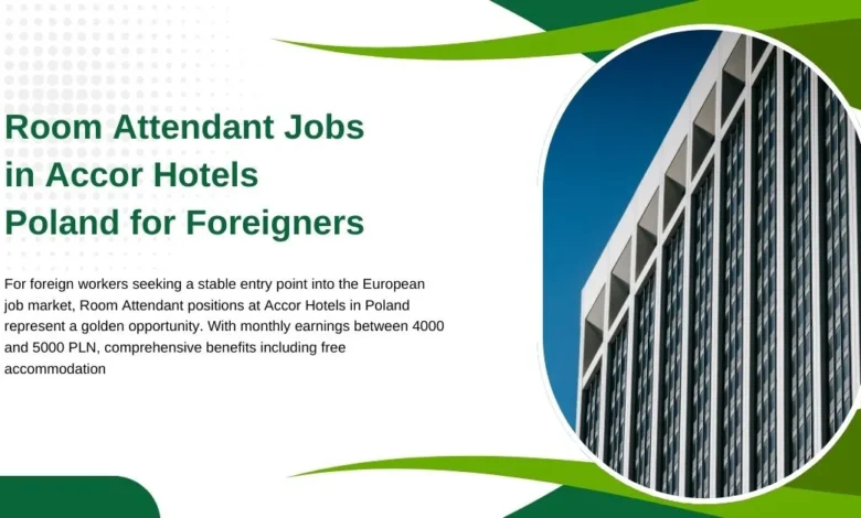 Room Attendant Jobs in Accor Hotels, Poland