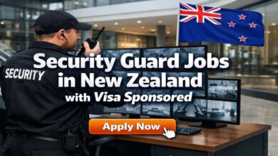 Security Guard Jobs in New Zealand with Visa Sponsored