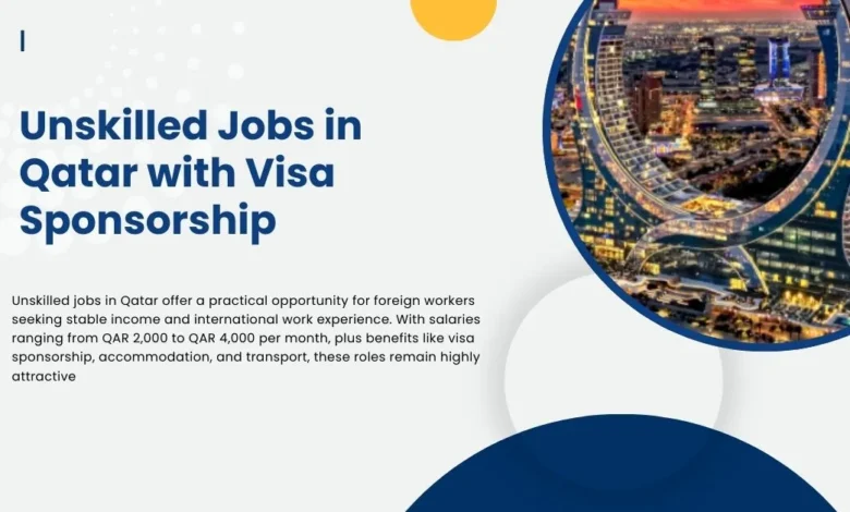Unskilled Jobs in Qatar