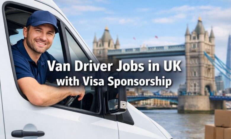 Van Driver Jobs in UK with Visa Sponsorship