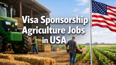 Visa Sponsorship Agriculture Jobs in USA