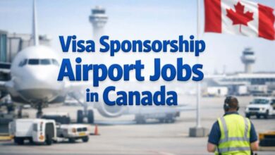 Visa Sponsorship Airport Jobs in Canada