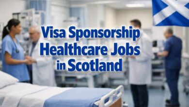 Visa Sponsorship Healthcare Jobs in Scotland