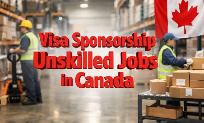 Visa Sponsorship Unskilled Jobs in Canada
