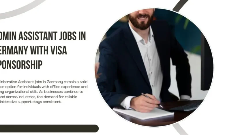 Admin Assistant Jobs in Germany