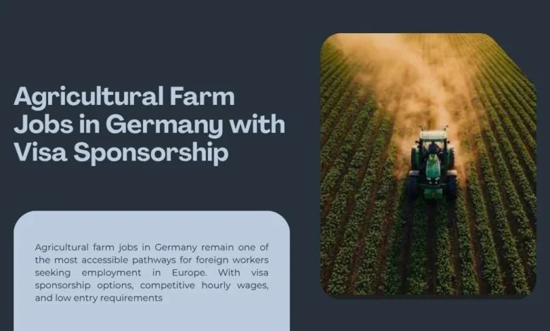 Agricultural Farm Jobs in Germany