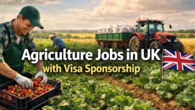 Agriculture Jobs in UK with Visa Sponsorship