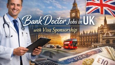 Bank Doctor Jobs in UK with Visa Sponsorship