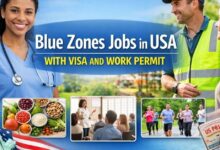 Blue Zones Jobs in USA with Visa and Work Permit