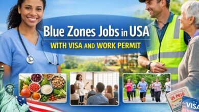 Blue Zones Jobs in USA with Visa and Work Permit 2026 3 Blue Zones Jobs in USA with Visa and Work Permit