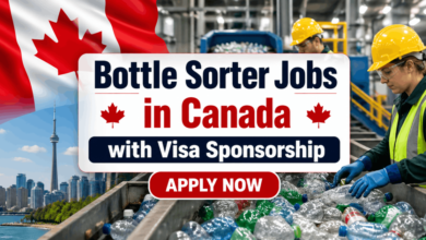 Bottle Sorter Jobs in Canada with Visa Sponsorship