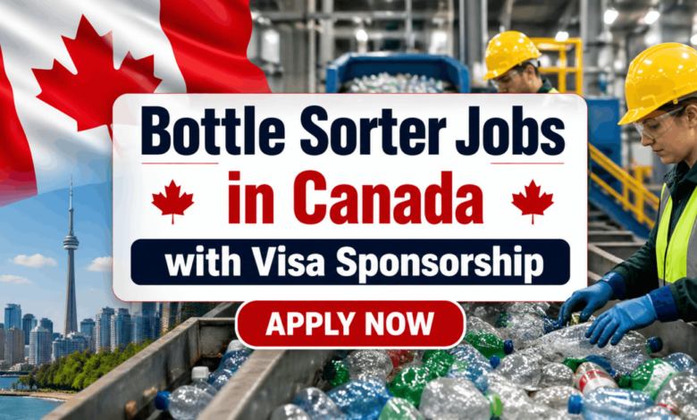 Bottle Sorter Jobs in Canada with Visa Sponsorship