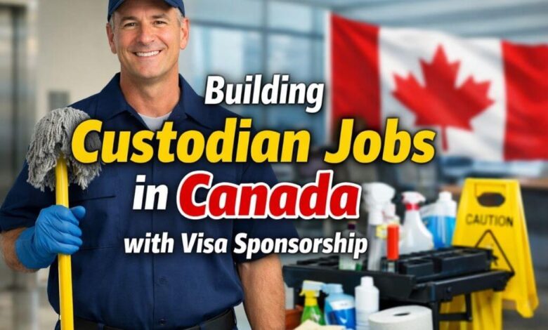 Building Custodian Jobs in Canada with Visa Sponsorship