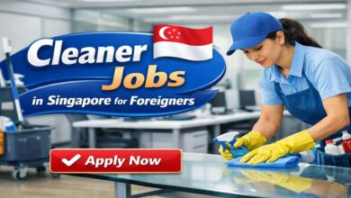 Cleaner Jobs in Singapore for Foreigners