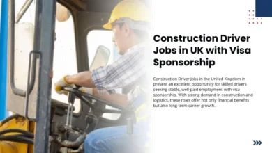 Construction Driver Jobs in UK