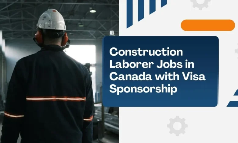Construction Laborer Jobs in Canada