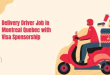 Delivery Driver Job in Montreal Quebec 