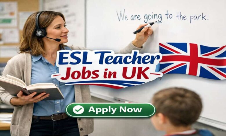 ESL Teacher Jobs in UK