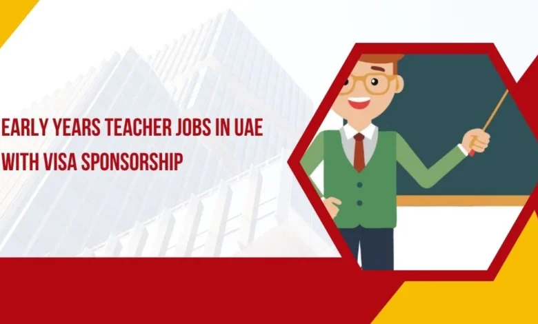 Early Years Teacher Jobs in UAE