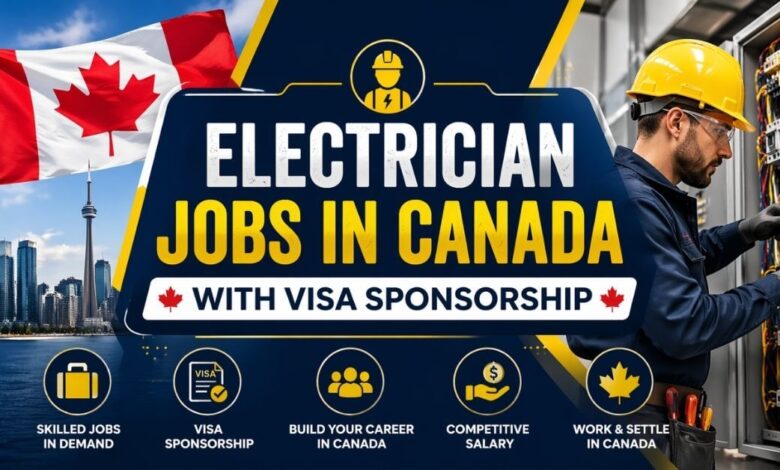 Electrician Jobs in Canada with Visa Sponsorship