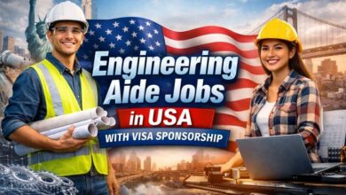 Engineering Aide Jobs in USA with Visa Sponsorship