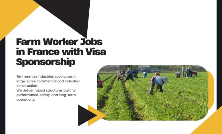Farm Worker Jobs in France