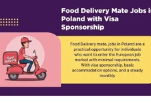 Food Delivery Mate Jobs in Poland p