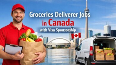 Groceries Deliverer Jobs in Canada with Visa Sponsorship