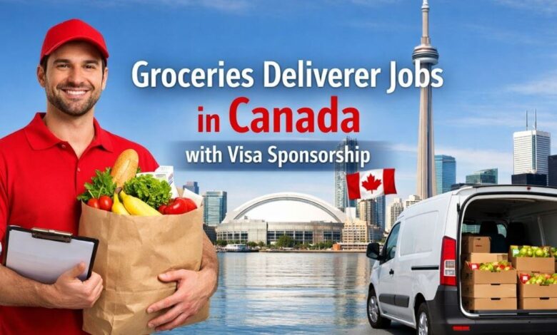 Groceries Deliverer Jobs in Canada with Visa Sponsorship